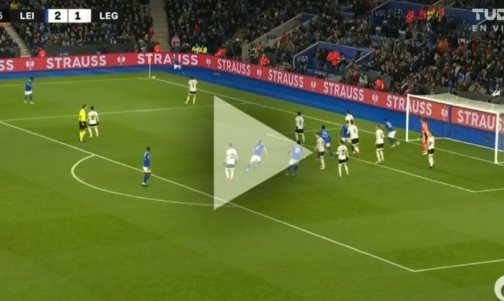 Ndidi strzela gola na 3-1 z Legią Warszawa! [VIDEO]